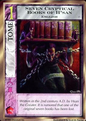 Seven Cryptical Books of H'san (English)